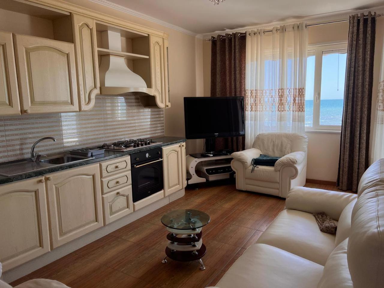 Sea View-Apartment On The Beach - Durrs2 Durrës Esterno foto