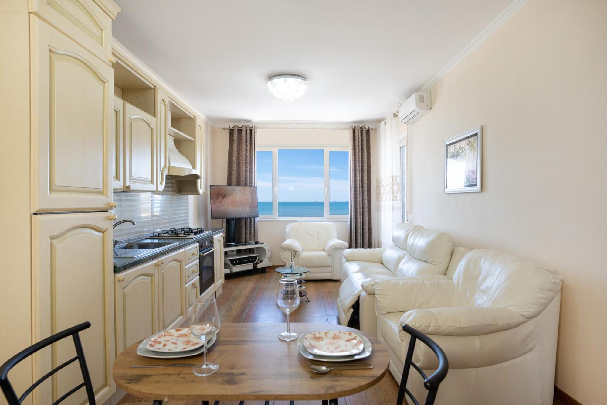 Sea View-Apartment On The Beach - Durrs2 Durrës Esterno foto